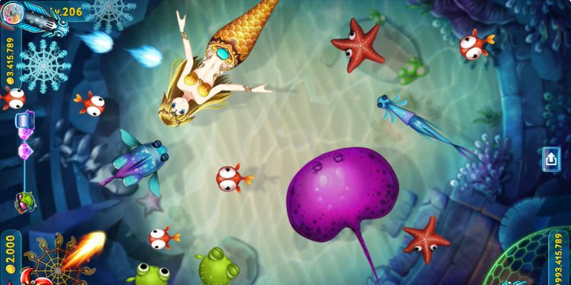 Tổng hợp các loại sinh vật trong game bắn cá online